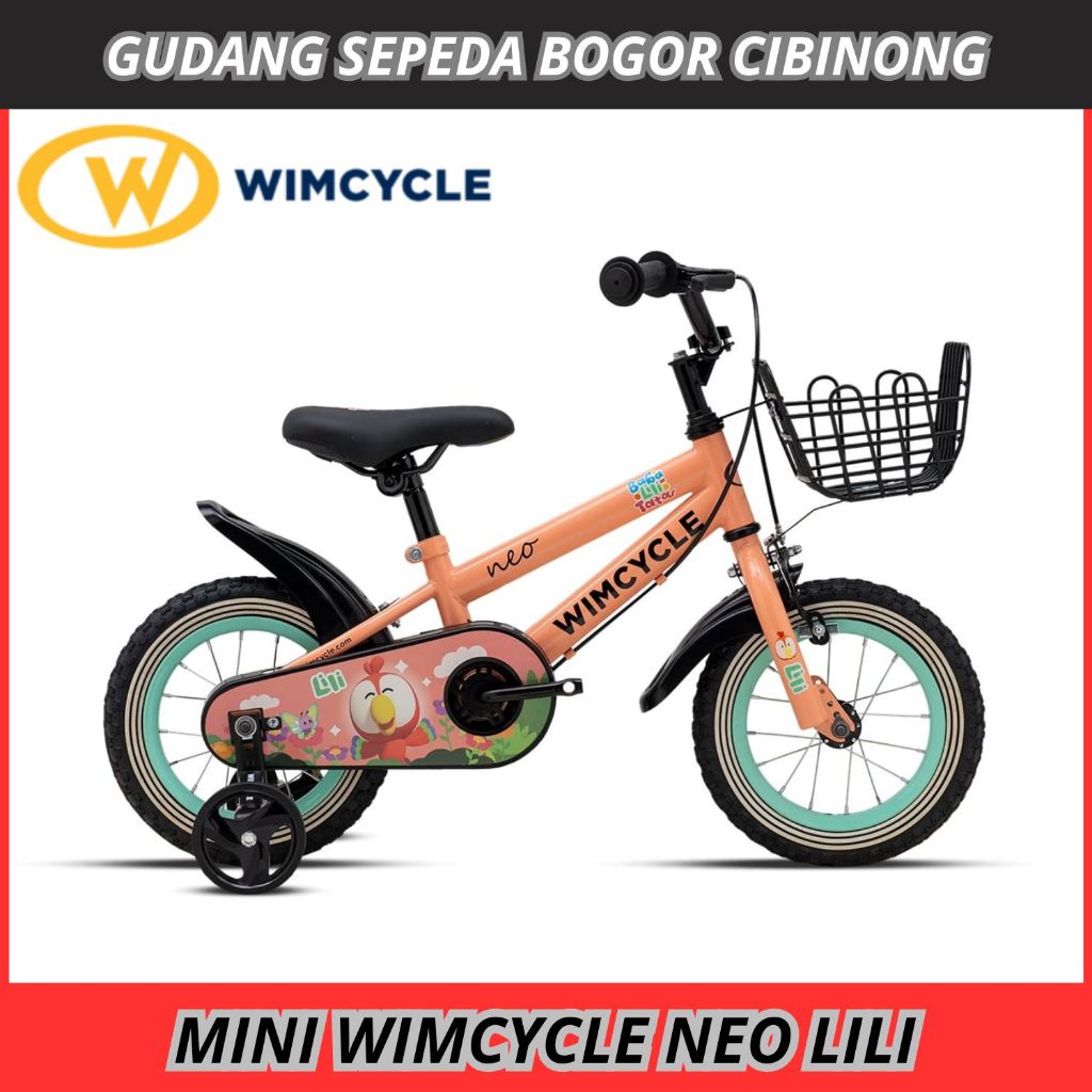SEPEDA ANAK 12 INC WIMCYCLE NEO RANNY/LILI ORIGINAL