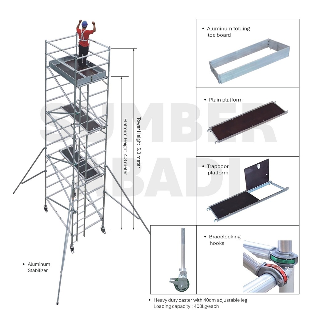 SCAFFOLDING 1 SET T530CM