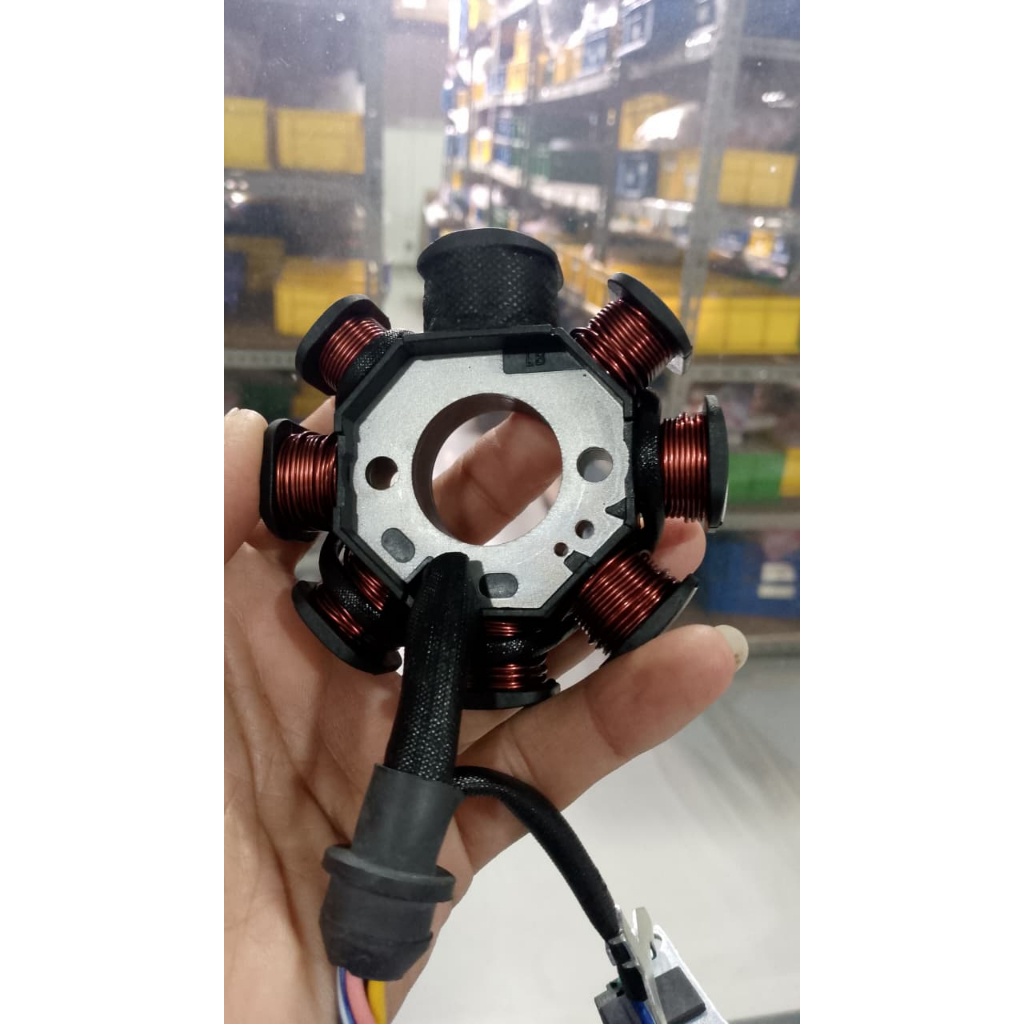 SPUL 8 POLE MOTOR TRAIL VIAR CROSS 150 X , 150 DB , 150 XF - STATOR ASSY (8 POLE) "NEW SERIES"EK 9-4