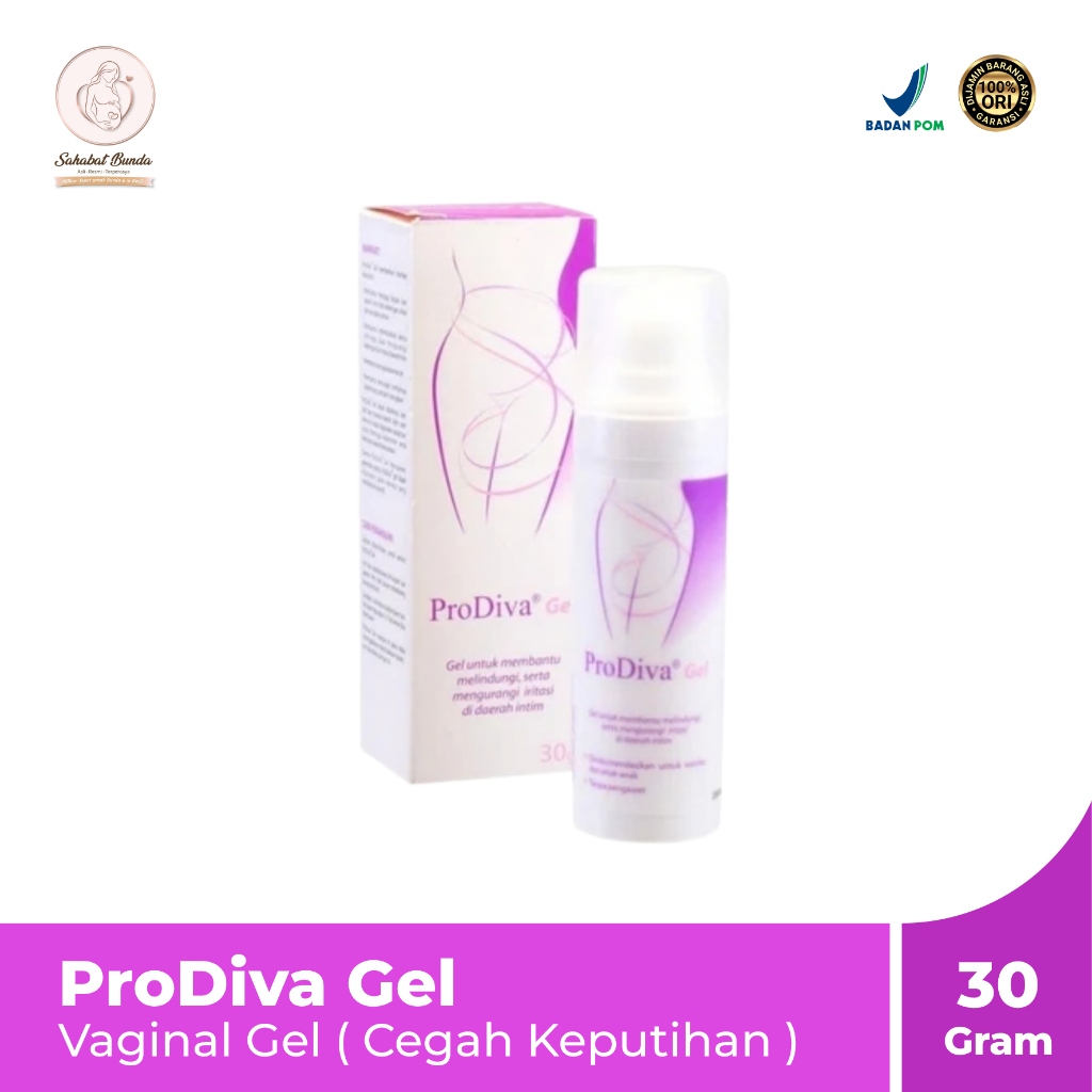 Prodiva Gel 30gr Gel Kewanitaan Atasi Iritasi & Keputihan