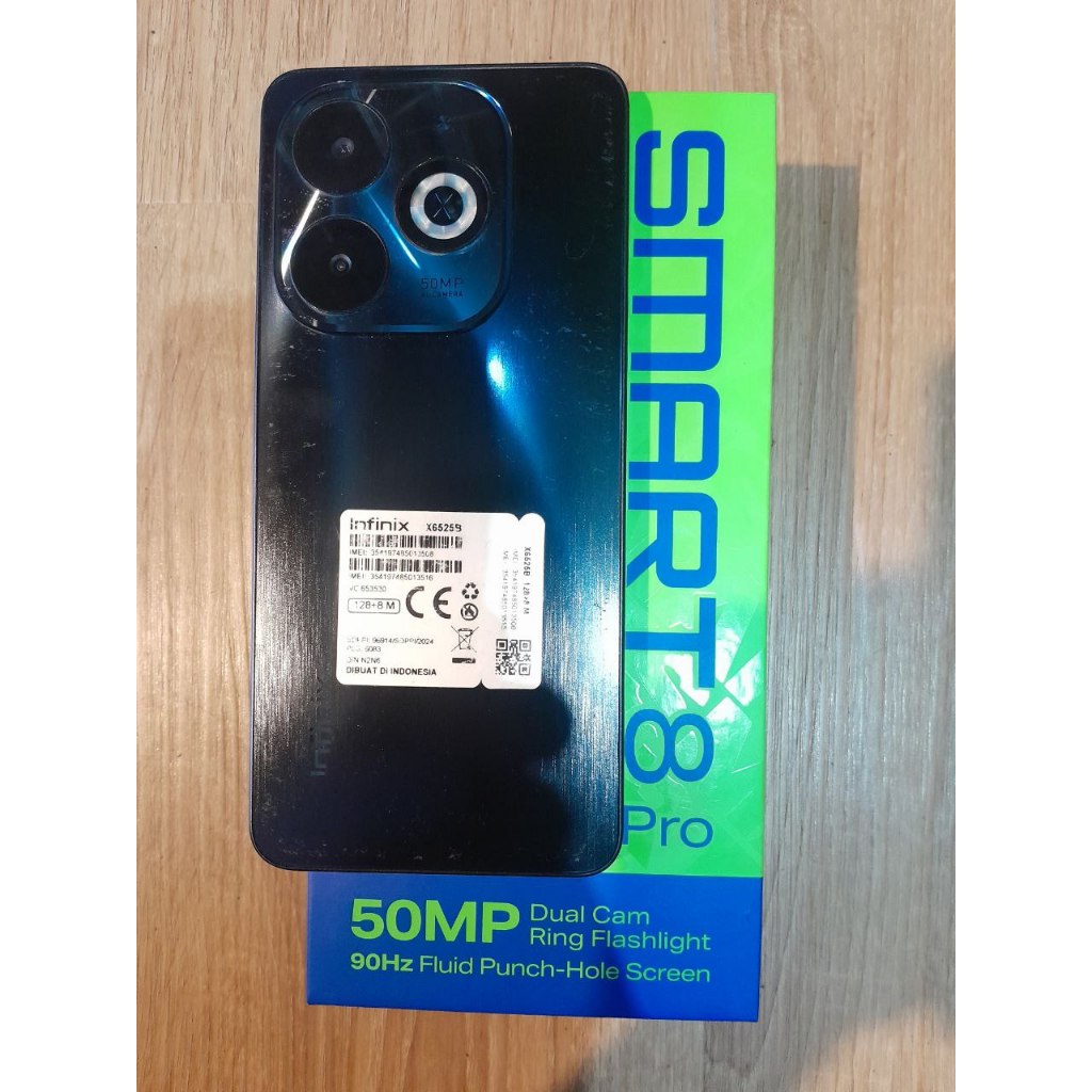 Infinix Smart 8 PRO Ram 8 Rom 128GB (SECOND)