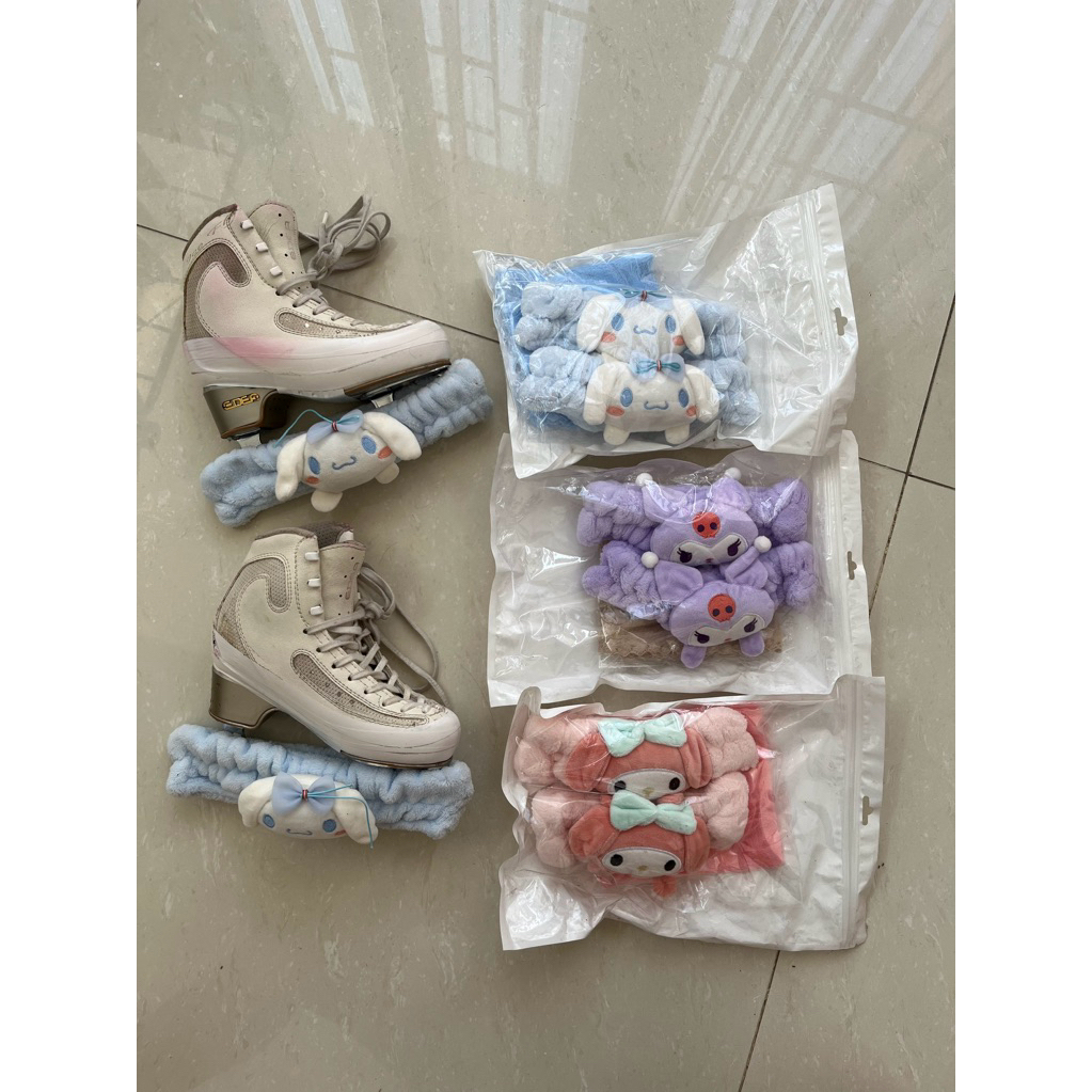 Blade cover ice skating shoes pengering cover blade sepatu skating