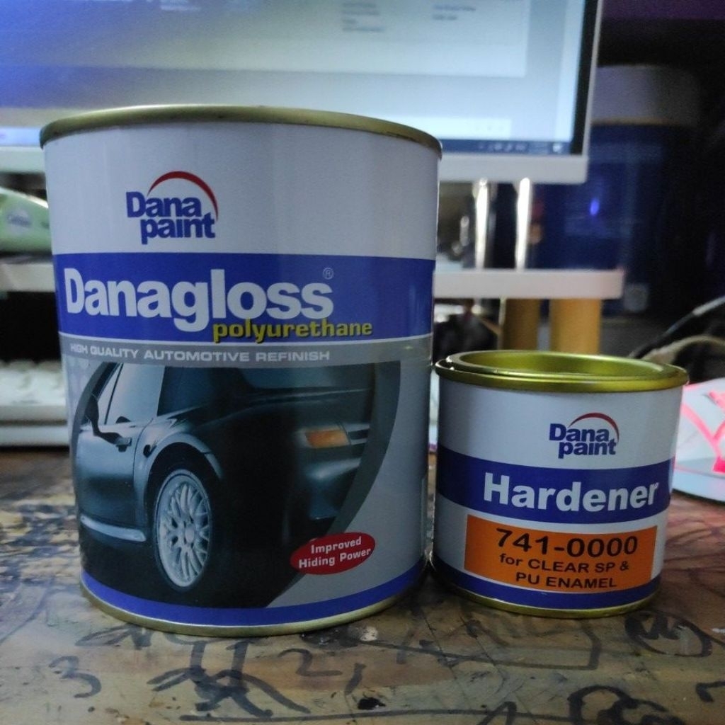 CAT PU DANAGLOSS WHITE 2 KOMPONEN / DANAGLOSS POLYURETHANE / CAT PU DANA