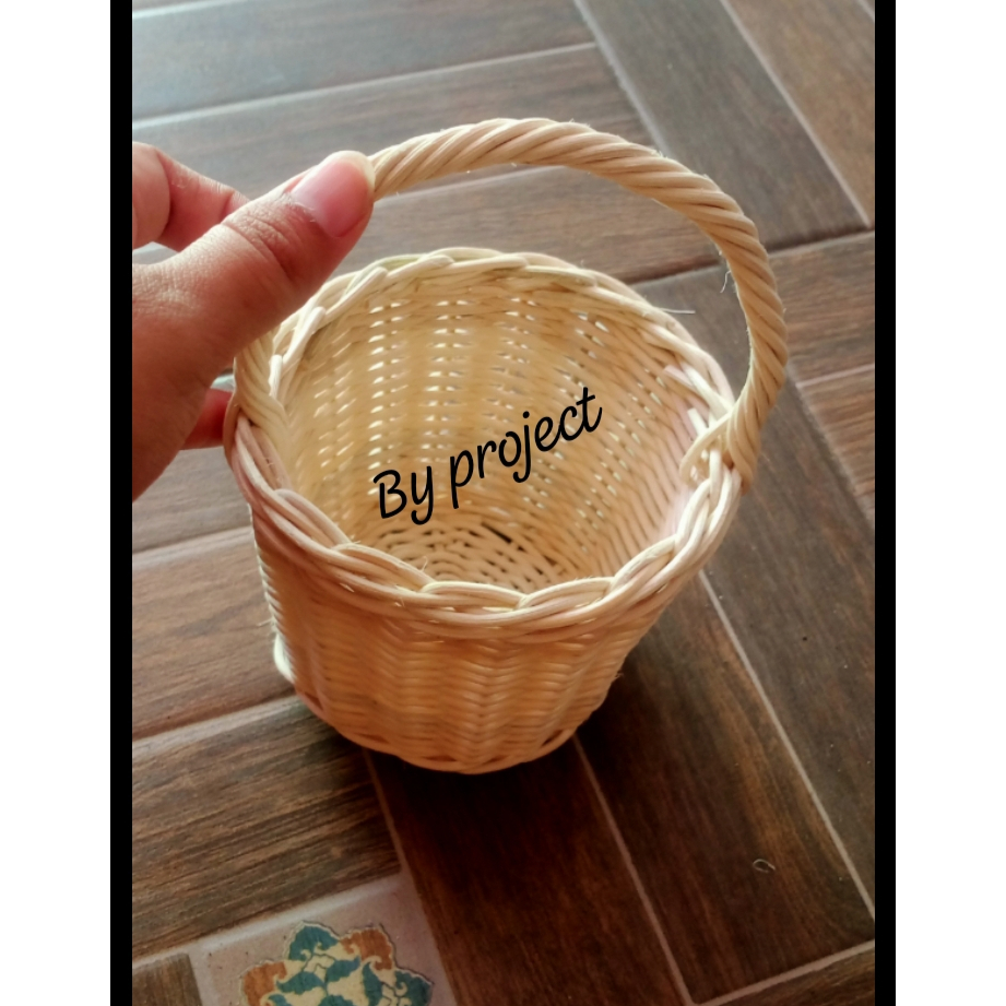 Keranjang rottan/keranjang telur/keranjang bawang