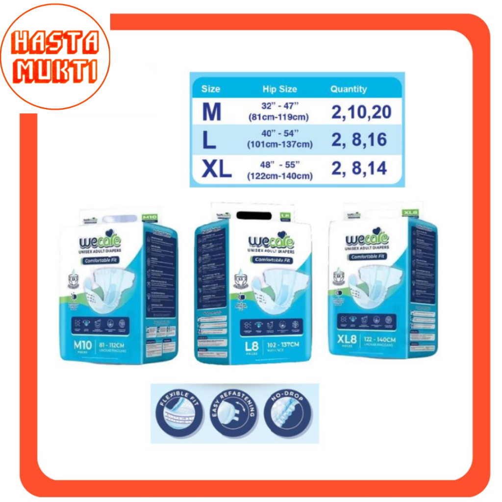 WeCare Popok Dewasa / Pampers Dewasa
