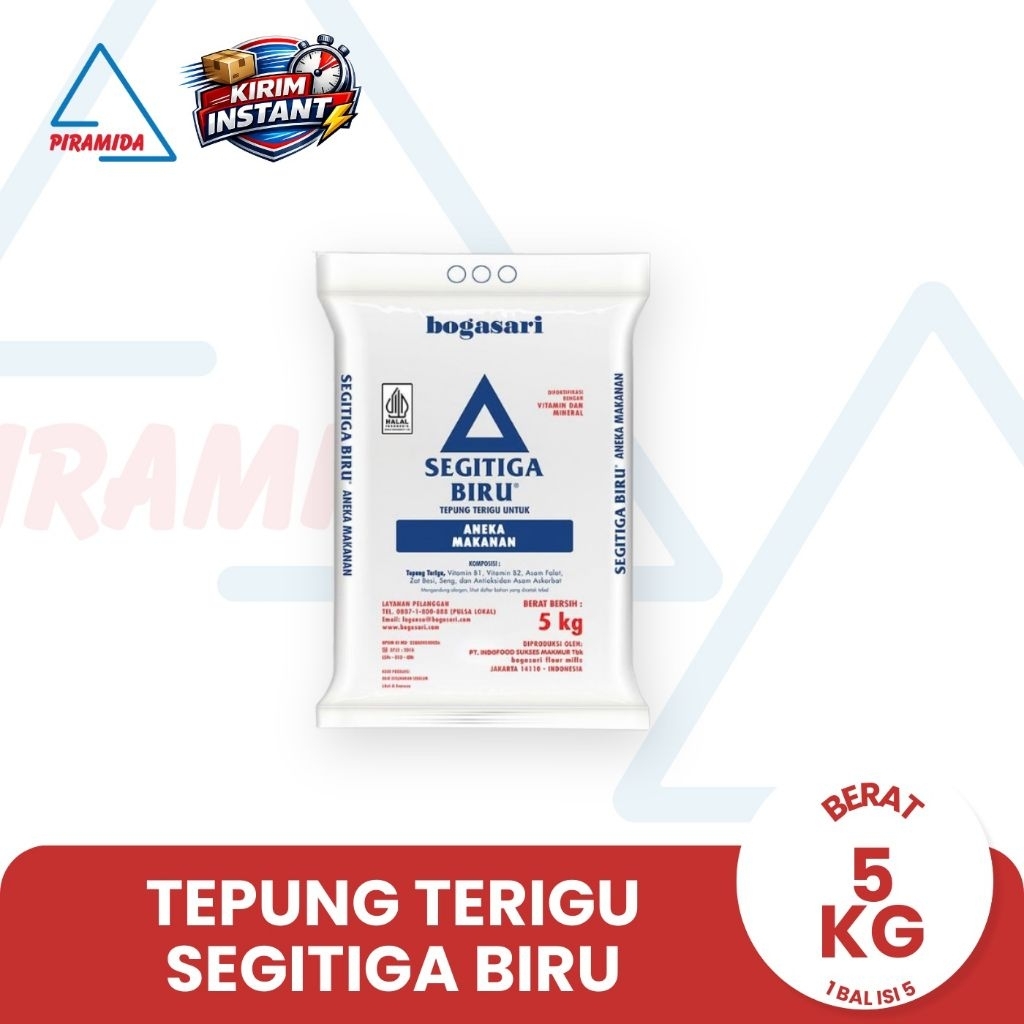 Tepung Terigu Segitiga Biru 5kg