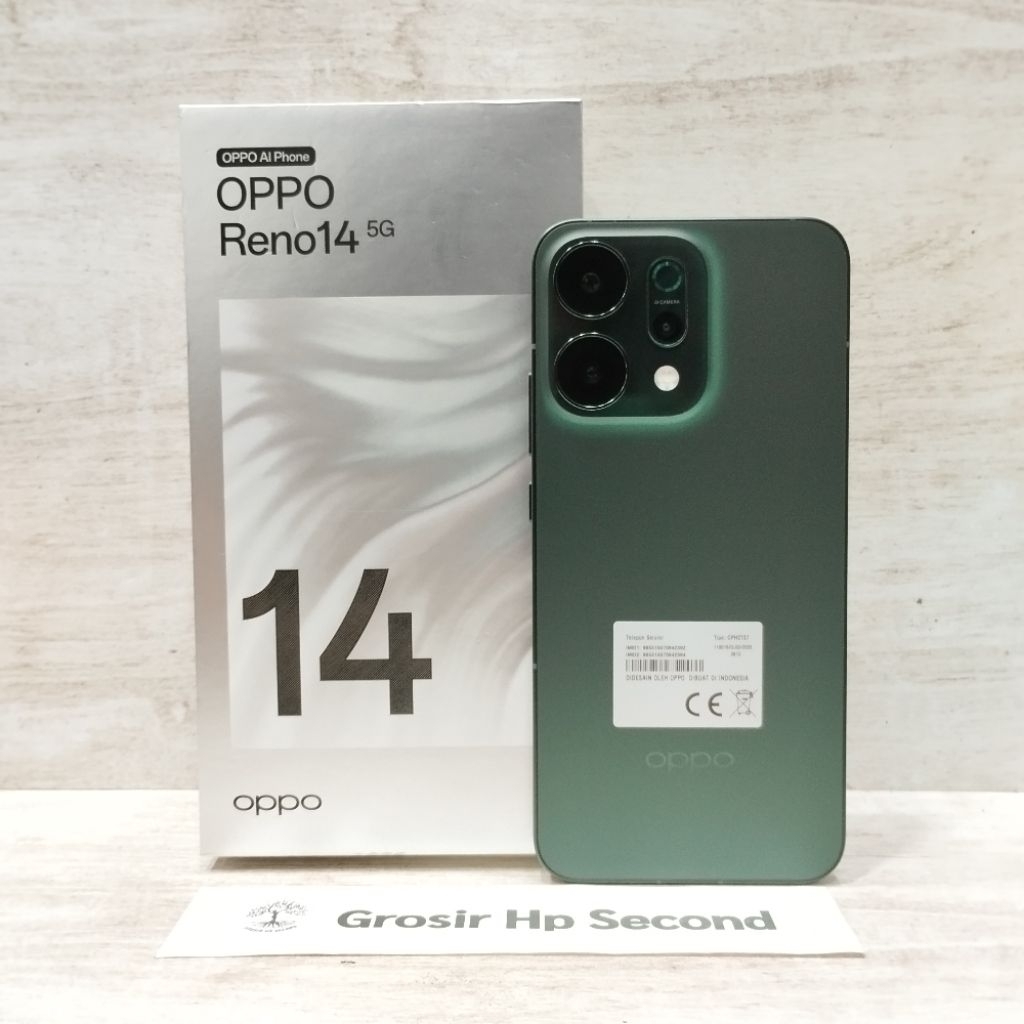 OPPO RENO 14 5G 12/256GB HP SECOND