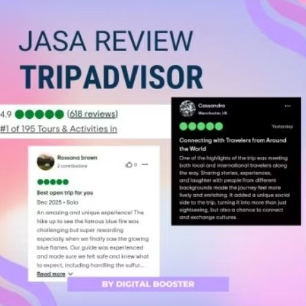 Jasa Review TripAdvisor | BERGARANSI