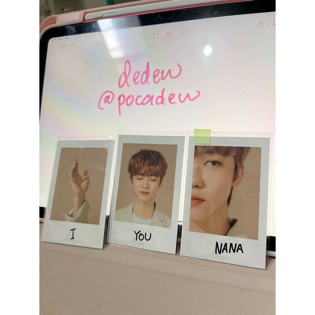 jaemin polaroid pola set sg 20 season greetings