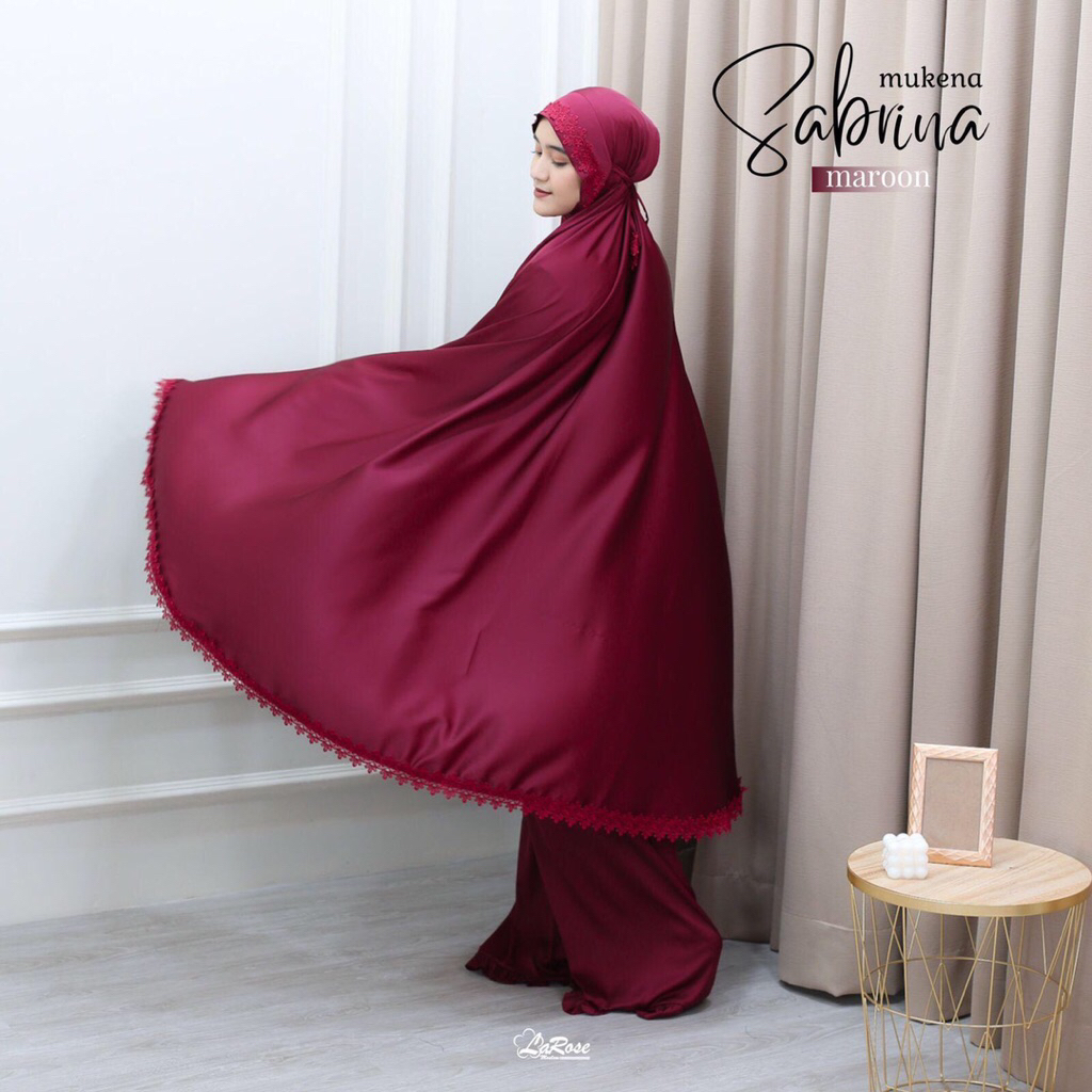 Larose moslem - mukena silk premium