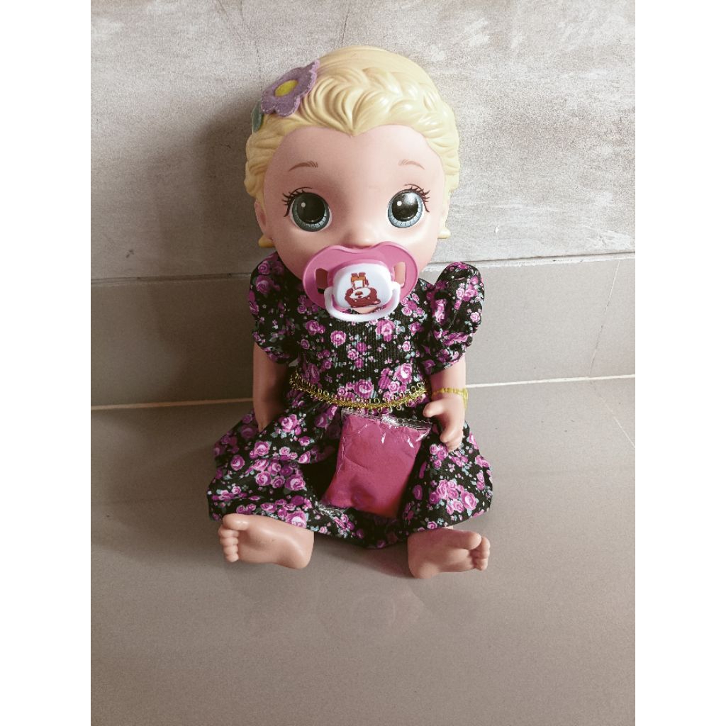baby alive Lily bisa makan,minum