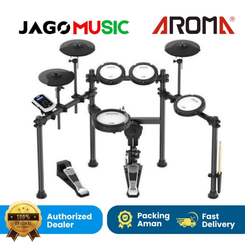 New Drum Aroma TDX-22 II TDX22 IIDrum Elektrik Kit w/ Bluetooth Ori