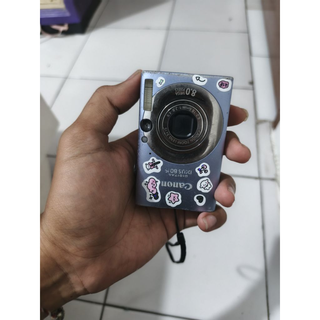 canon ixus 80 is
