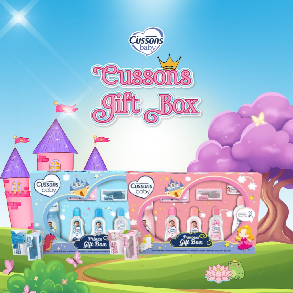 CUSSONS BABY GIFT BOX / CUSSONS BABY GIFT SET