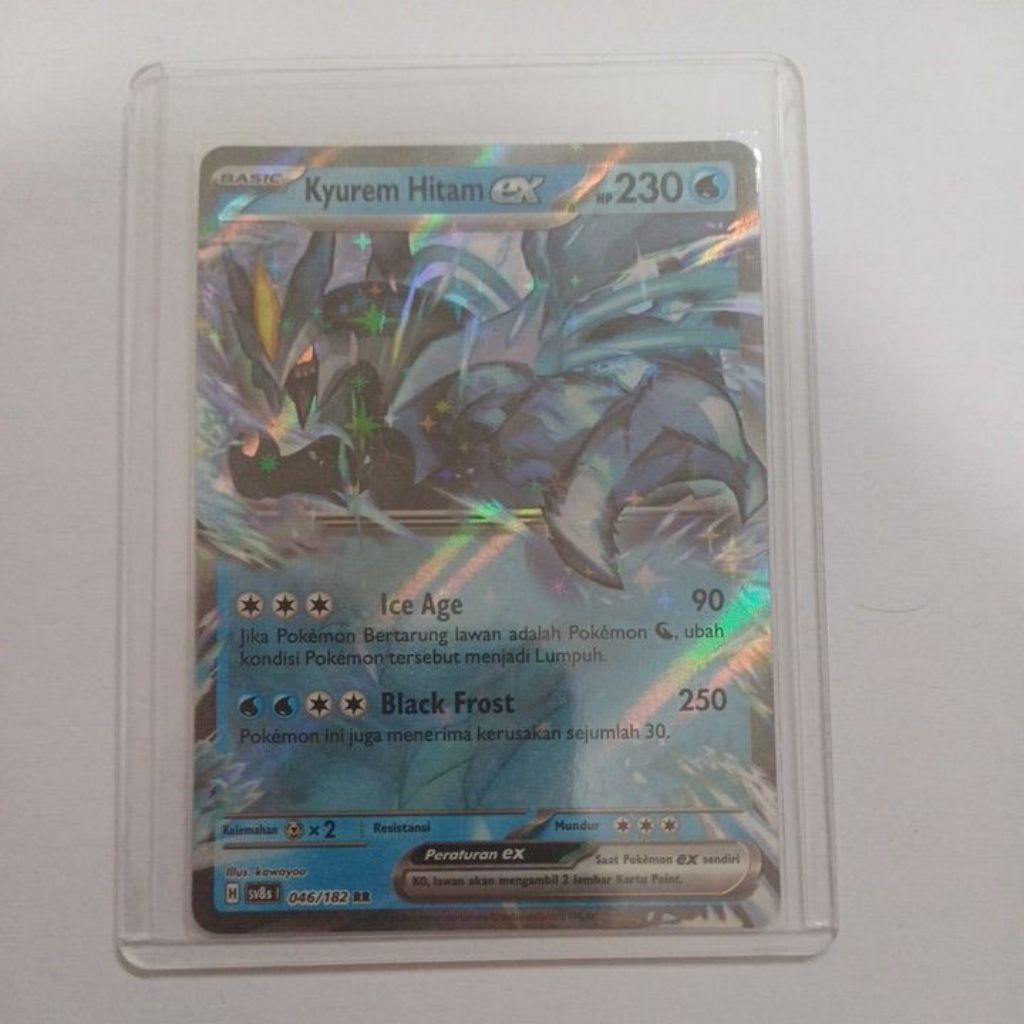 Kyurem Hitam Ex (RR) 046/182 -Pokemon TCG Indonesia