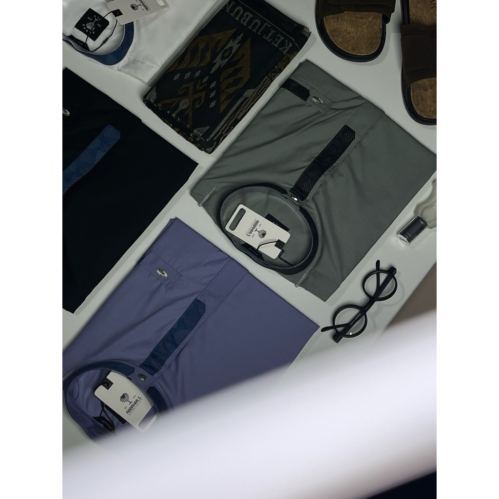 BAQI SERIES | LENGAN PENDEK | KEMEJA KOKO CASUAL | ABBAH MOSLEM