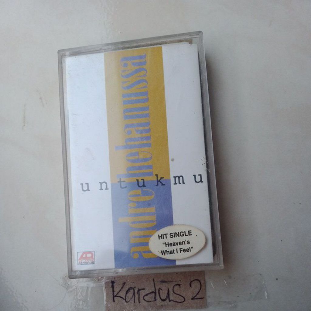 kaset pita Andre Hehanussa - untukmu