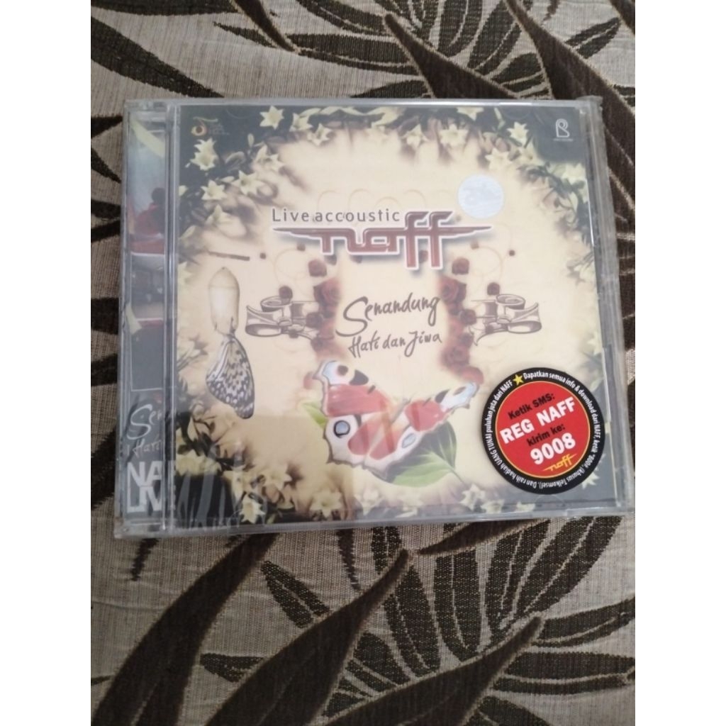 CD Indonesia Naff - Live Accoustic Naff ( segel)