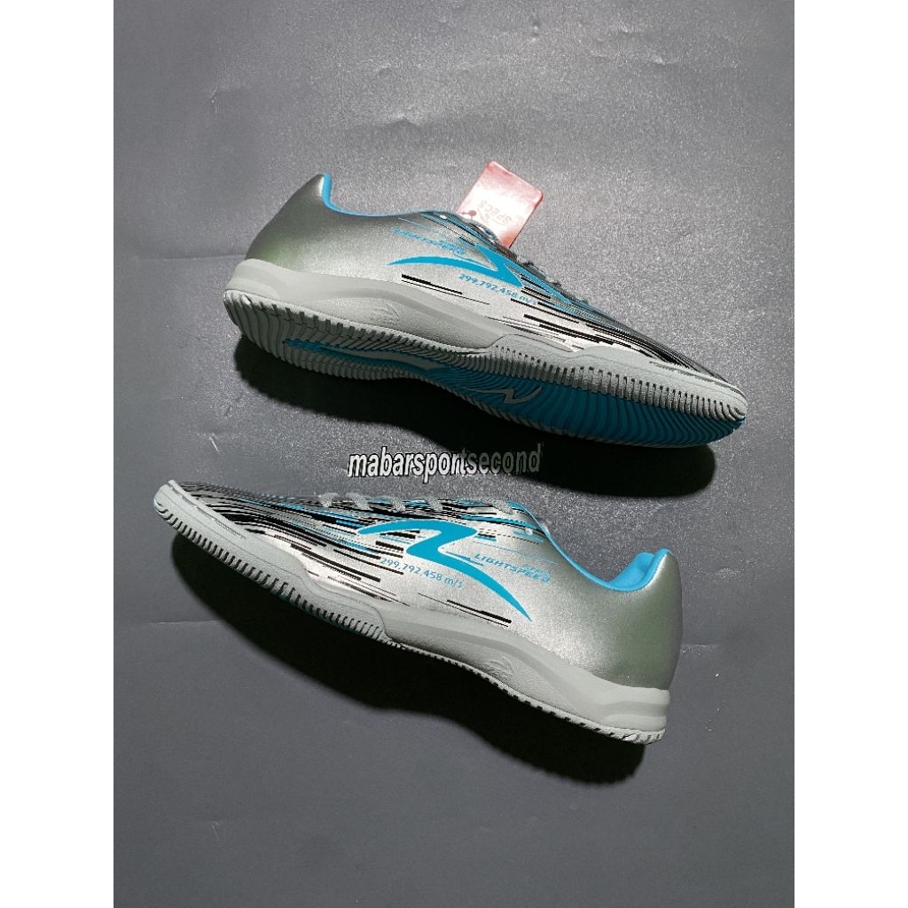 Specs Lightspeed Reborn Silver Black Aqua
