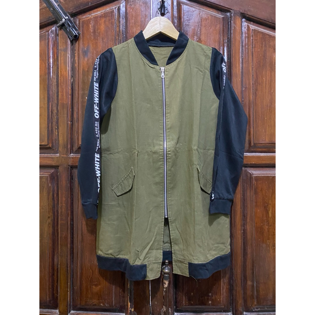 [PRELOVED] JAKET RESLETING ARMY