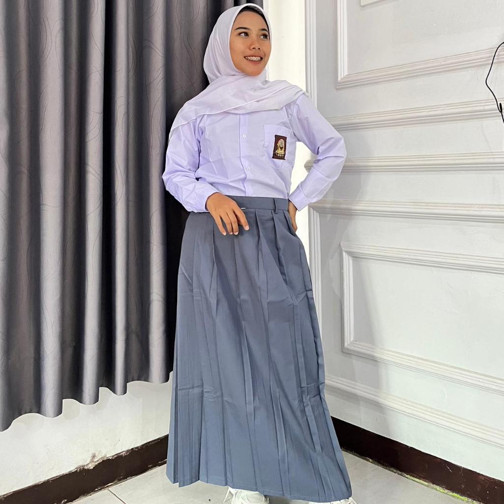 Baju Sma Kemeja Putih Seragam Sekolah Sma Lengan Pendek dan Lengan Panjang