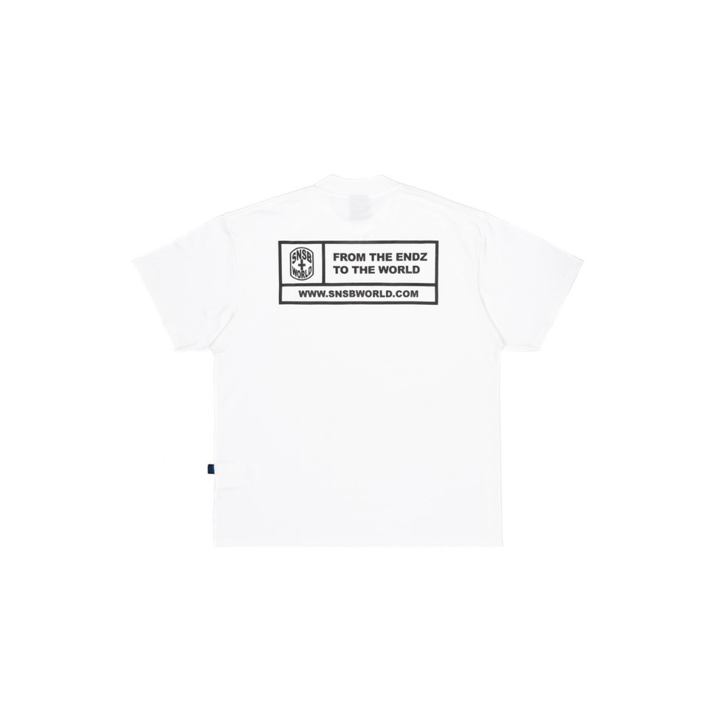 SNSB WORLD | FORM WHITE | T-SHIRT | SORRYNOTSORRY.B | SNSB