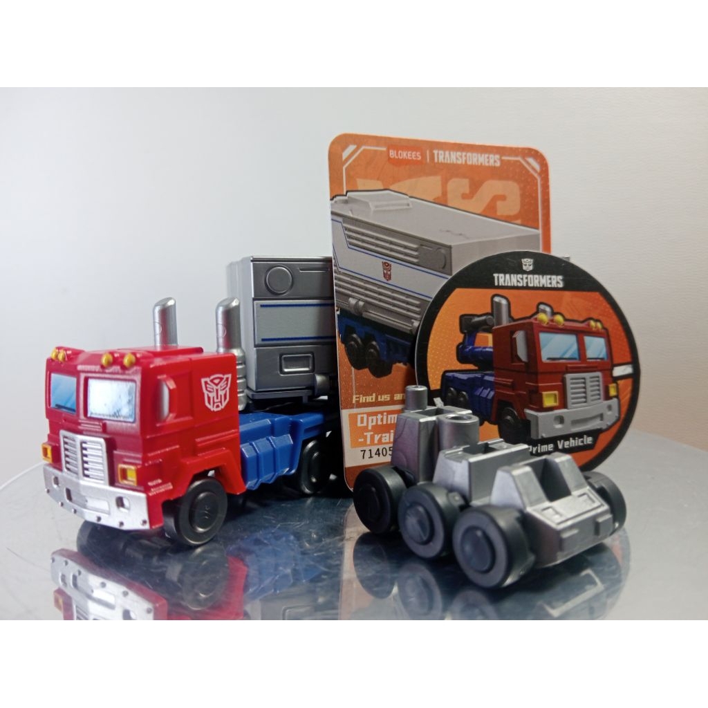Blokess Optimus prime truck+ trailer devender