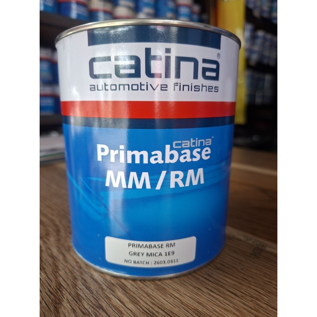 cat PU CATINA GREY MICA 1E9 warna original mobil toyota