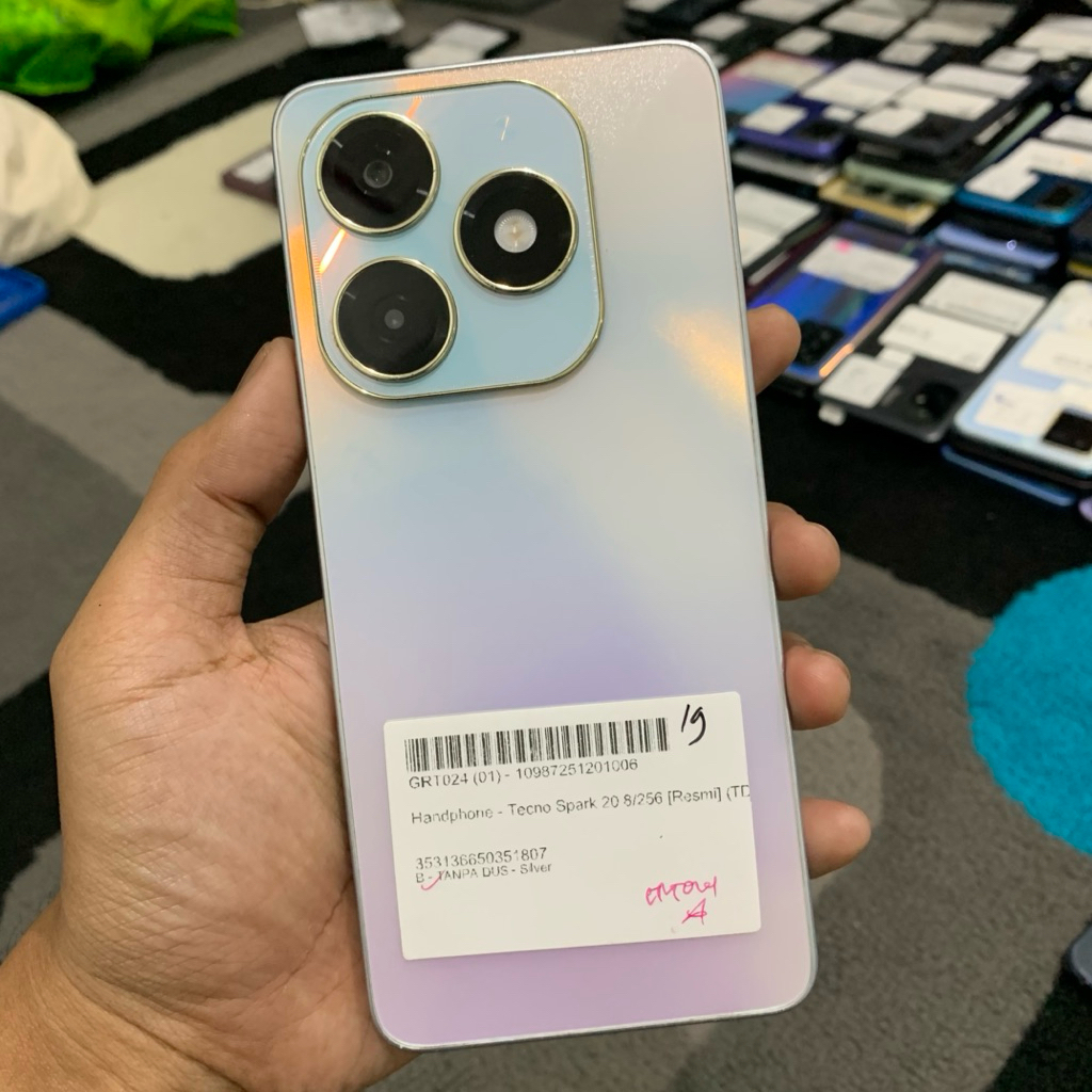 TECNO SPARK 20 8/256 NORMAL ORIGINAL | HP SECOND MURAH BERGARANSI
