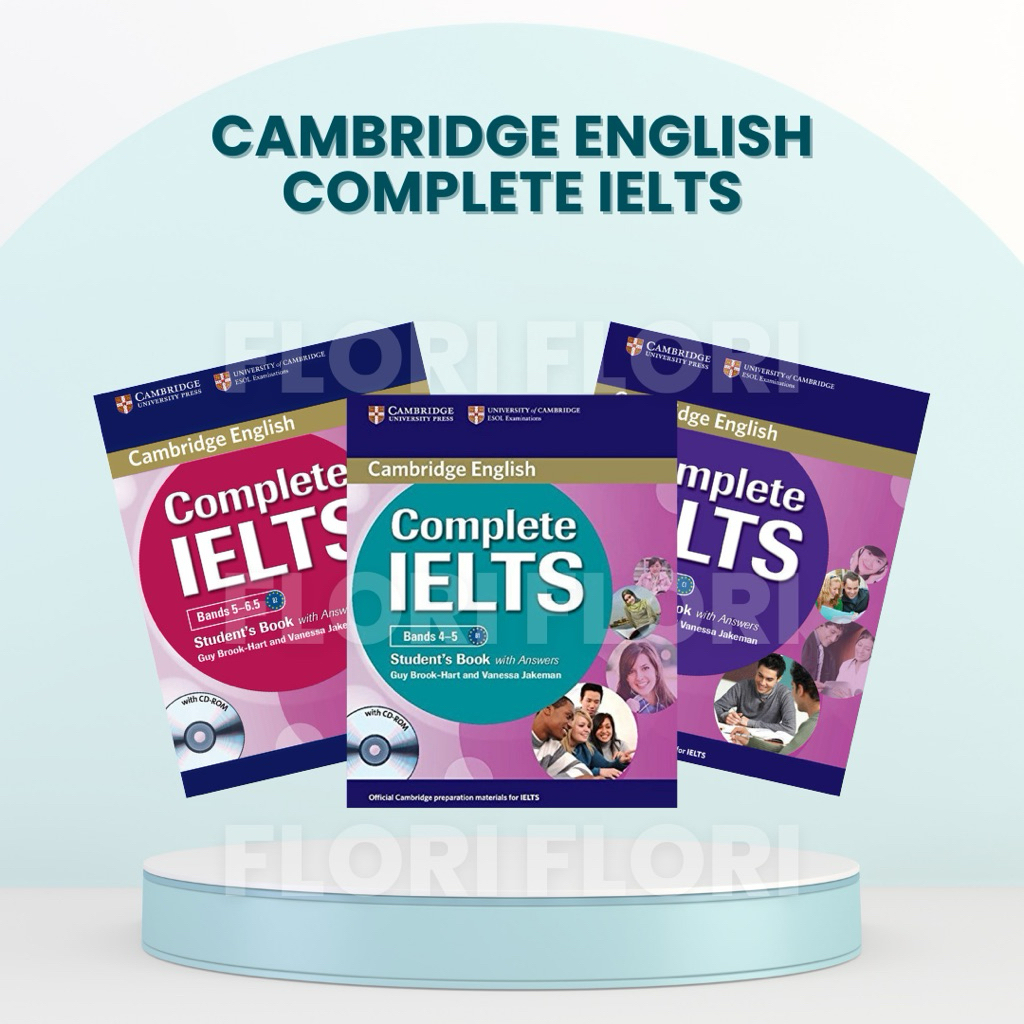 Cambridge English Complete IELTS Bands 4-7.5 Student’s Book Workbook Teacher’s Book
