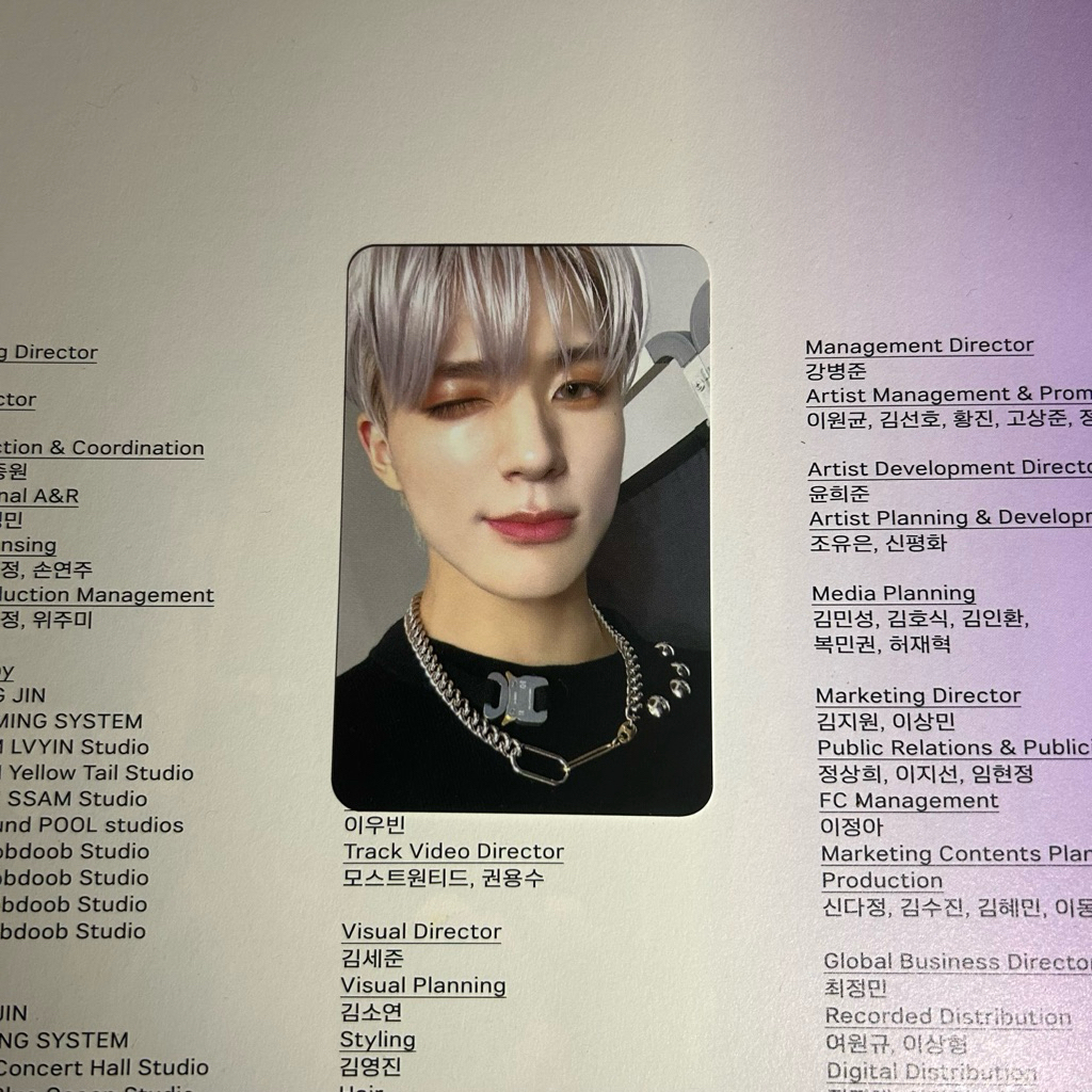 PC PHOTOCARD OFFICIAL NCT DREAM JENO PHOTOPACK SG24 SEASON GREETING 2024 WINK