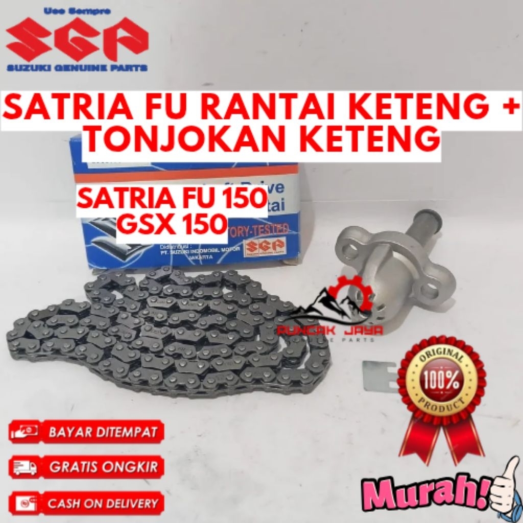 RANTAI KETENG + TONJOKAN KETENG ORIGINAL SUZUKI KODE SATRIA FU, RANTAI KETENG + TONJOKAN KETENG SATR