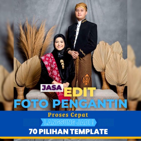 Edit foto ganti wajah / Edit foto preweding / Edit foto pengantin  / Edit foto pernikahan