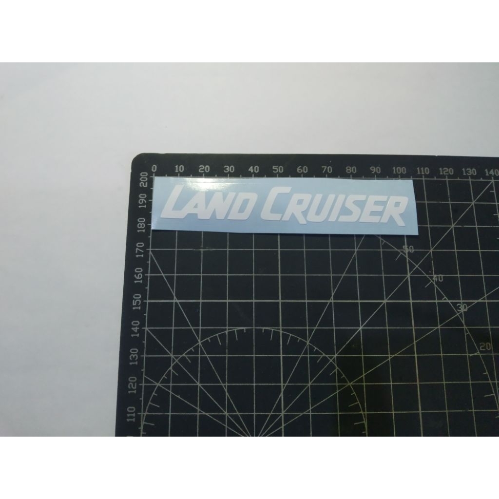stiker cutting land cruiser