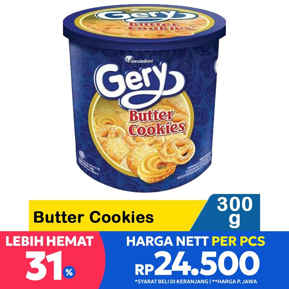Gery butter cookies 300g