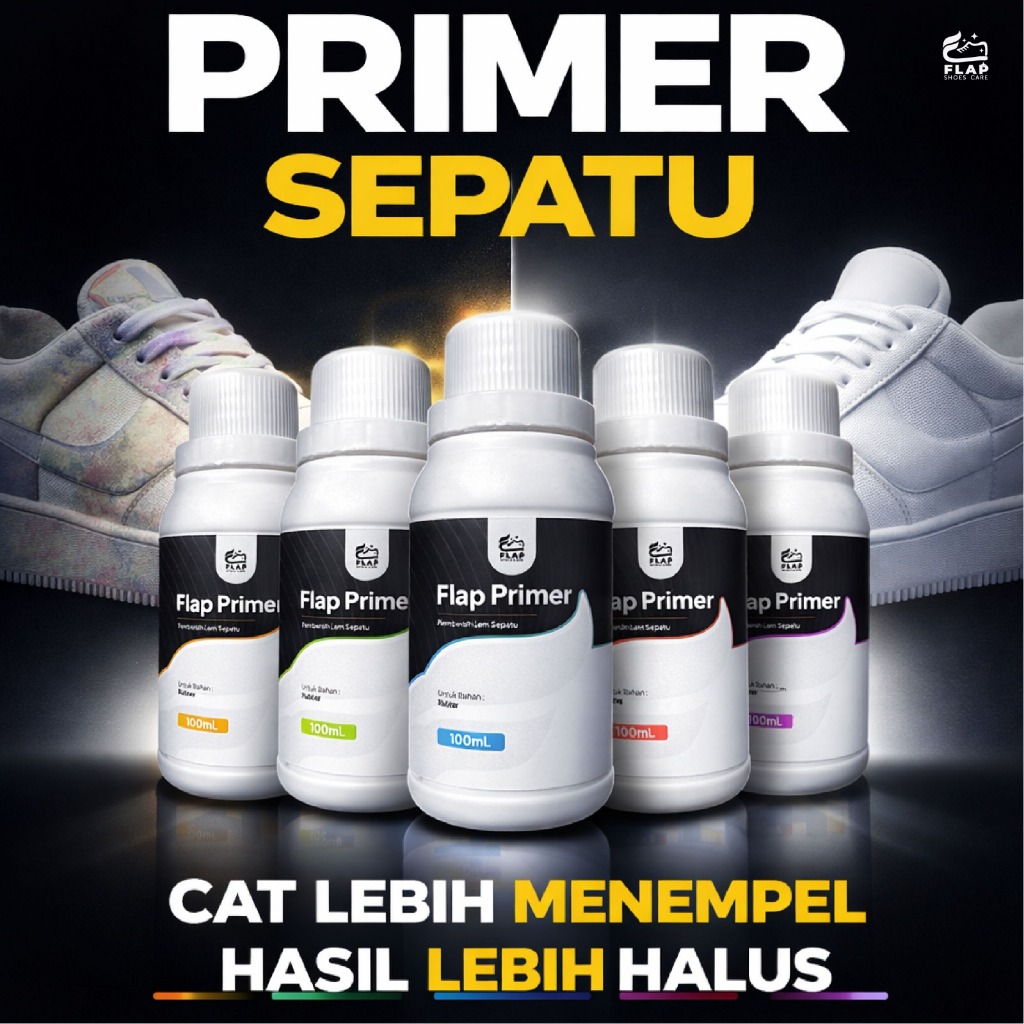 Flap Shoes Care Primer Lem Sepatu