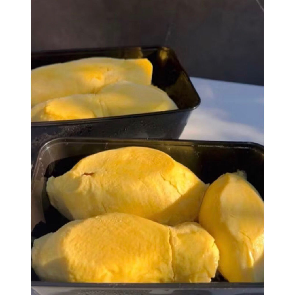 Durian montong musangking 500 gram frozen siap santap // durian kupas