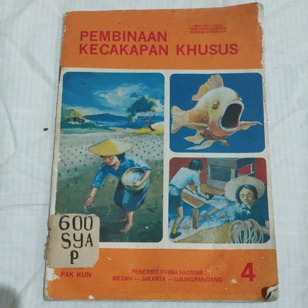 Buku Pembinaan Kecakapan Khusus untuk Kelas 4 SD (Buku Klasik Jadul)