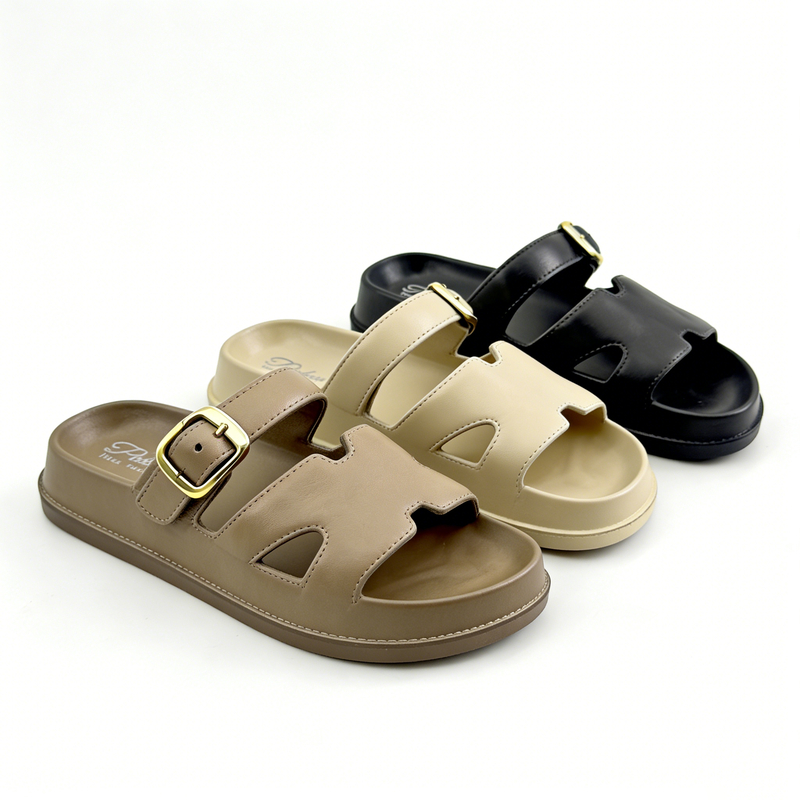 Sandal Perempuan Korea Style Elegan Terbaru SandalWanita Teplek Empuk Karet Sandal Wanita Elegan Sim