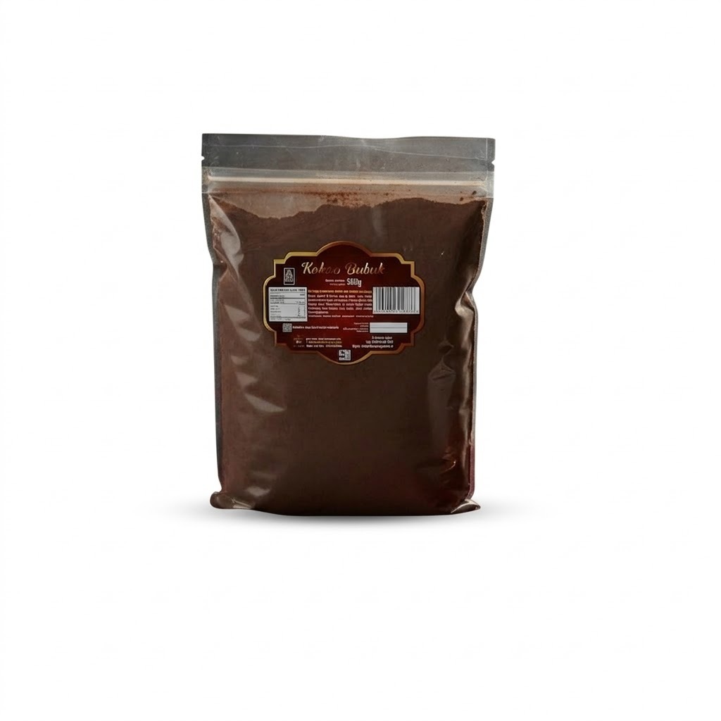 Coklat Bubuk 100% Murni 500 Gram – Untuk Minuman & Baking