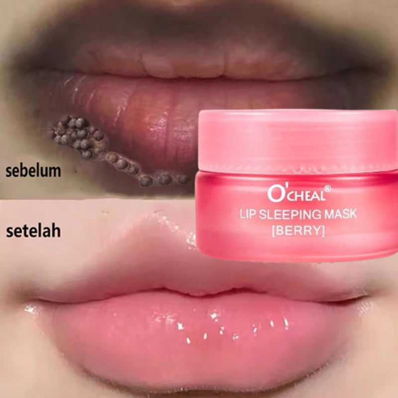 Lipstik, masker bibir, memperbaiki bibir pecah-pecah, melembapkan bibir yang kering dan kusam, krim 