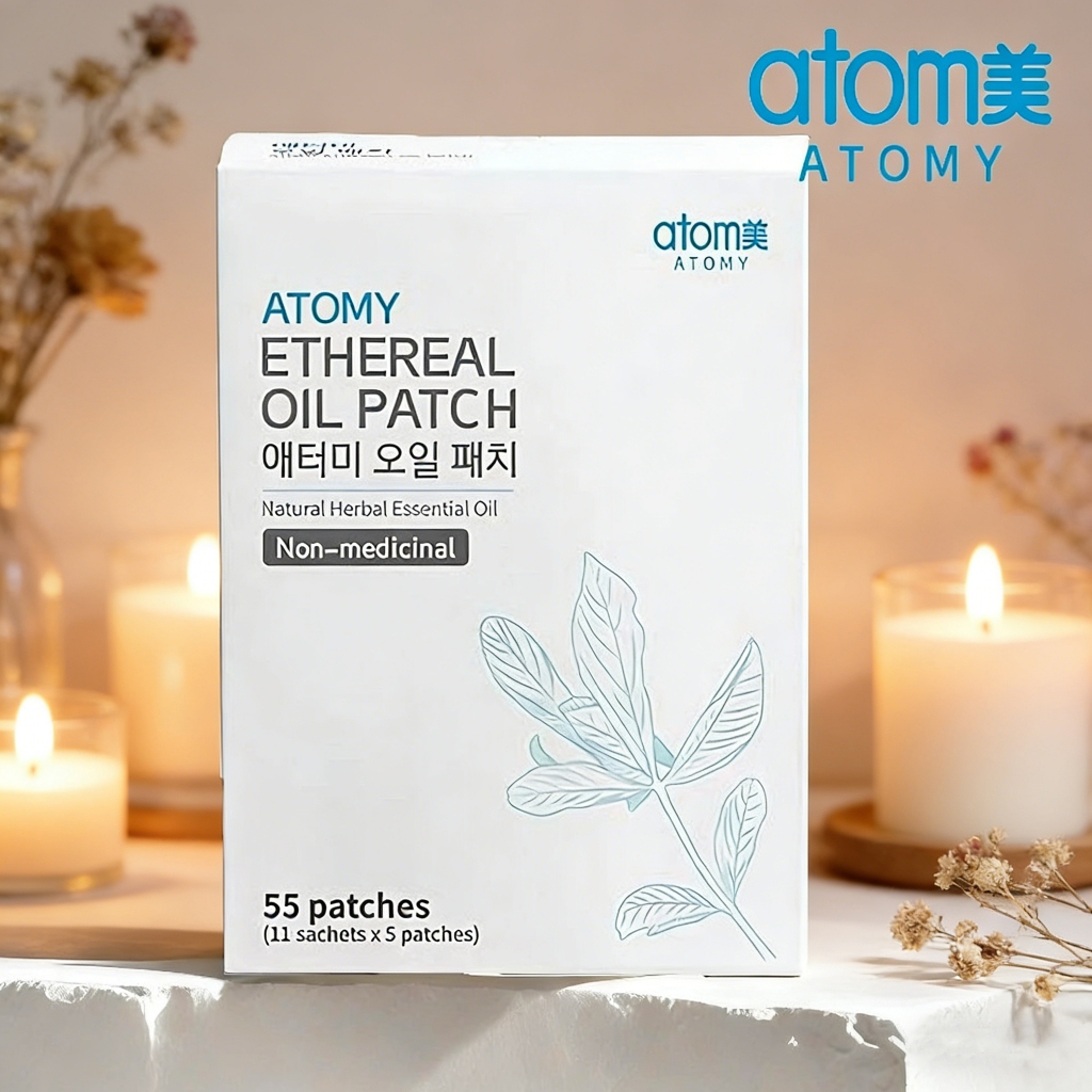 Atomy Ethereal Oil Patch 55Pcs Koyo Serbaguna Korea