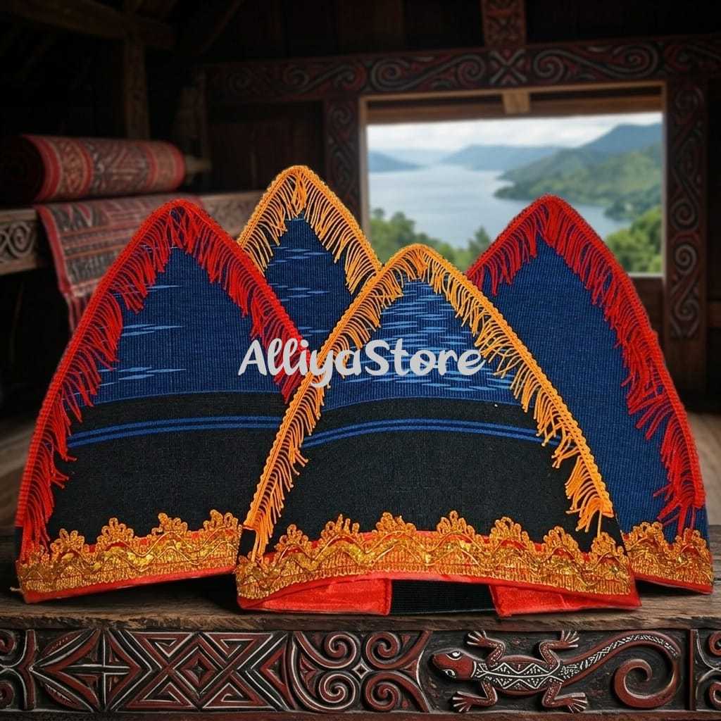 Topi Sibolang Dewasa / Topi Pria / Etnik Batak / Tradisional