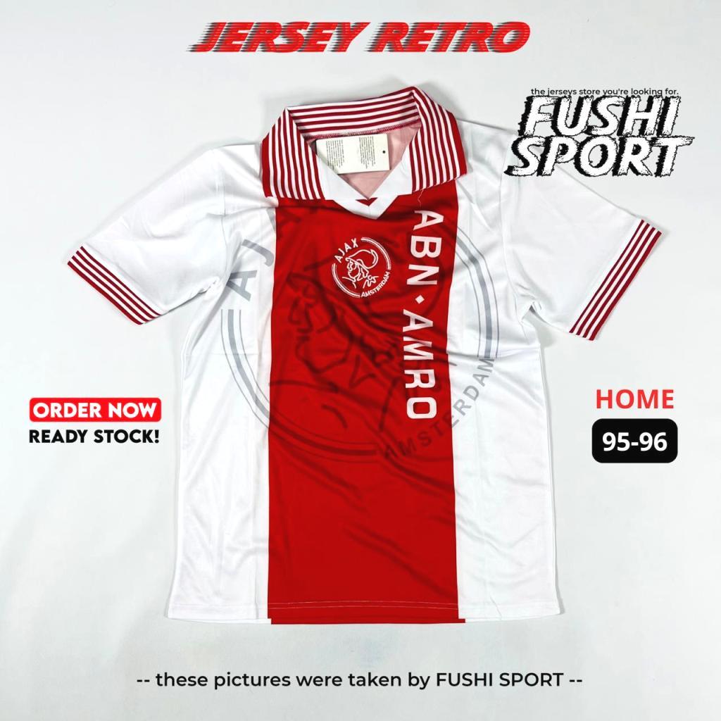 RETRO | Jersey Baju Bola Ajax Home 1995 1996