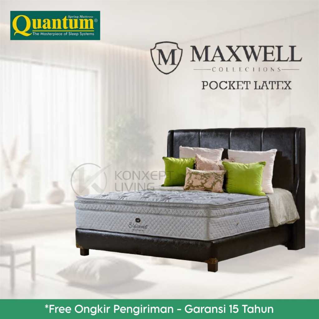 Quantum Springbed Maxwell Pocket Latex 36cm - Springbed (Kasur)