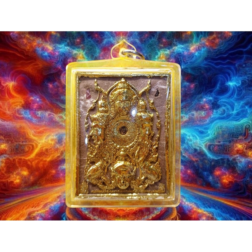 Liontin Maha Dewa Phra Phrom dan Maha Dewa Shiva / Kruba Krissana