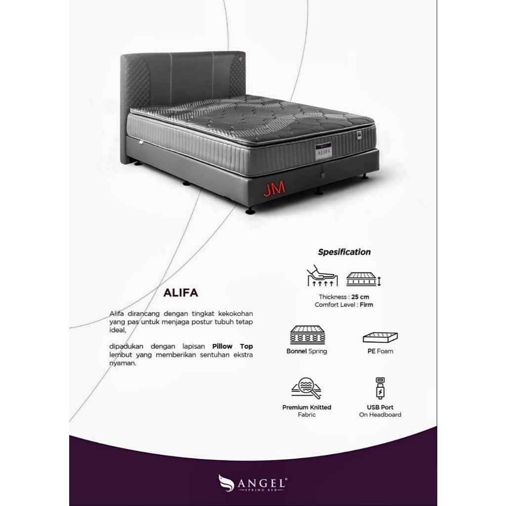 Spring Bed Angel Alifa