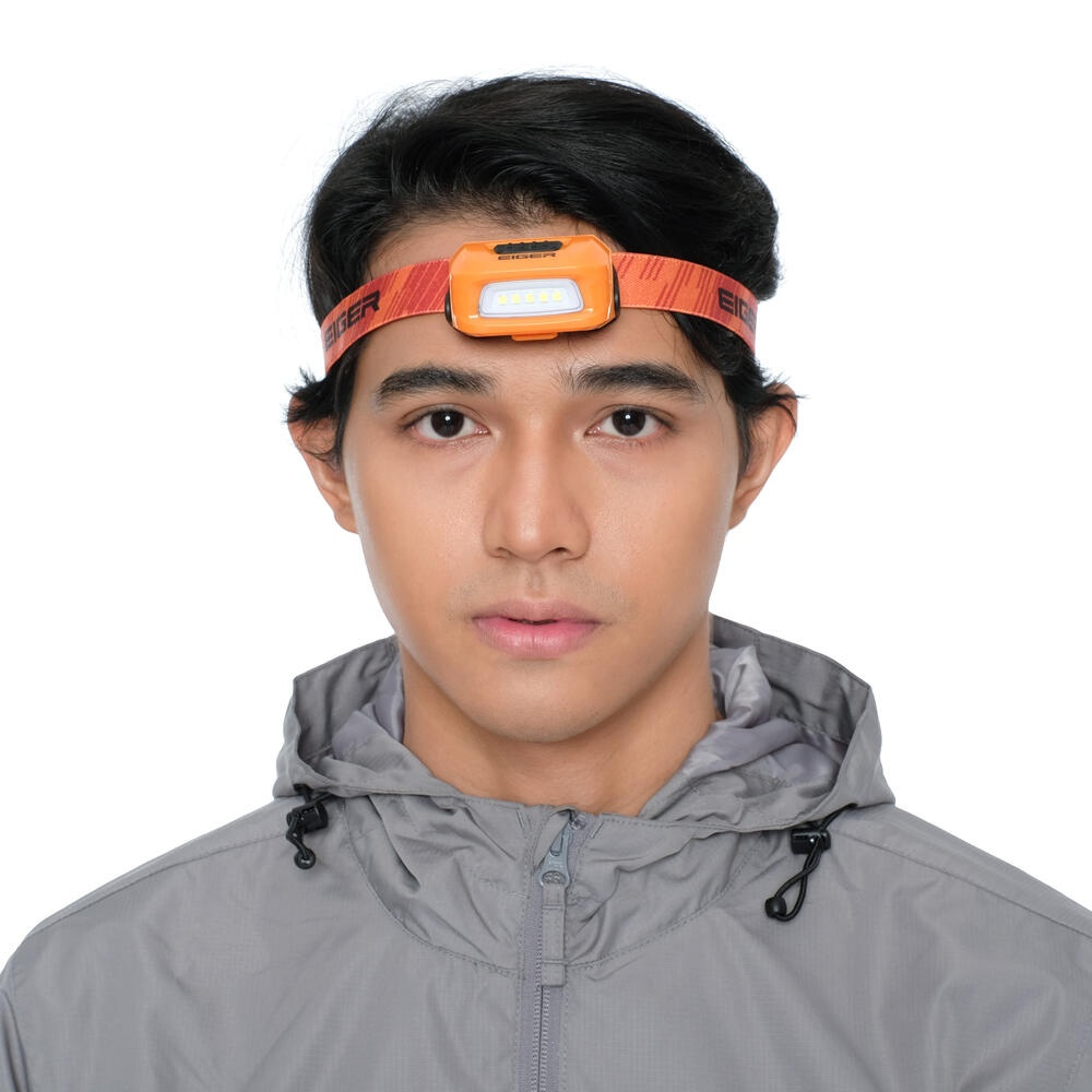 Eiger Akula 180 Lumens Headlamp Senter Kepala Camping Lampu Tenda Outdoor