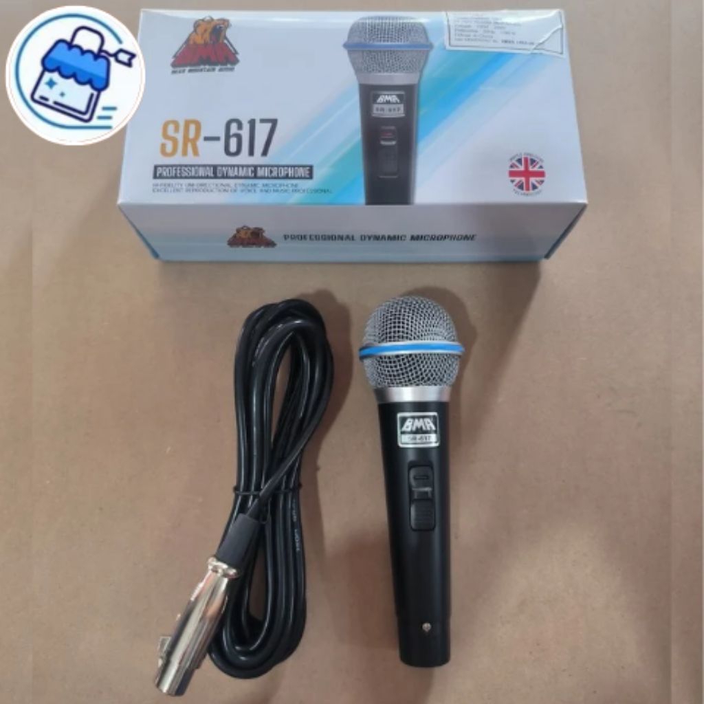 Mic Microphone Kabel BMA SR-617 Original SR 617