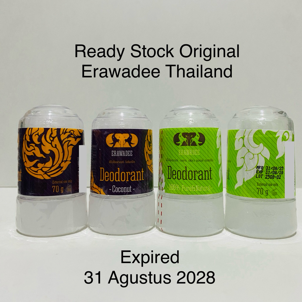 Erawadee Deodorant Thailand / Deodoran Erawadee Original Thailand varian Orisinal Coconut